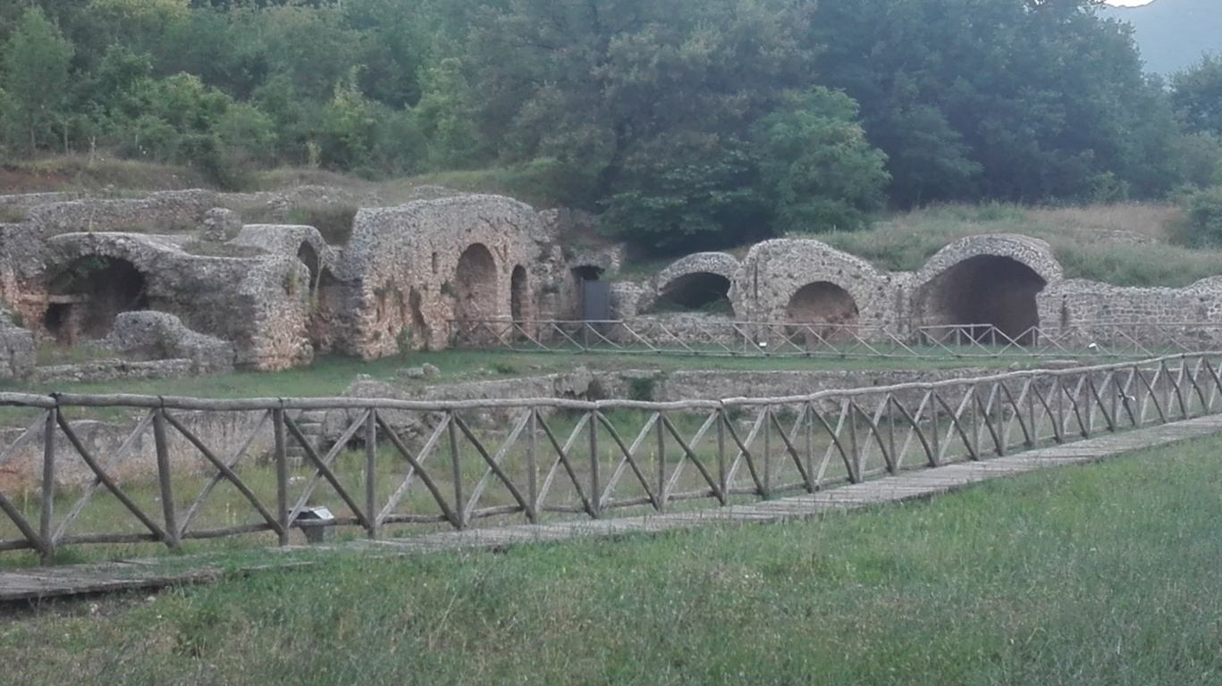 An Archaeological site all to yourself: The Thermal Baths of Emperor Vespasian